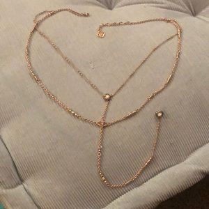 Kendra Scott Rose Gold long Necklace